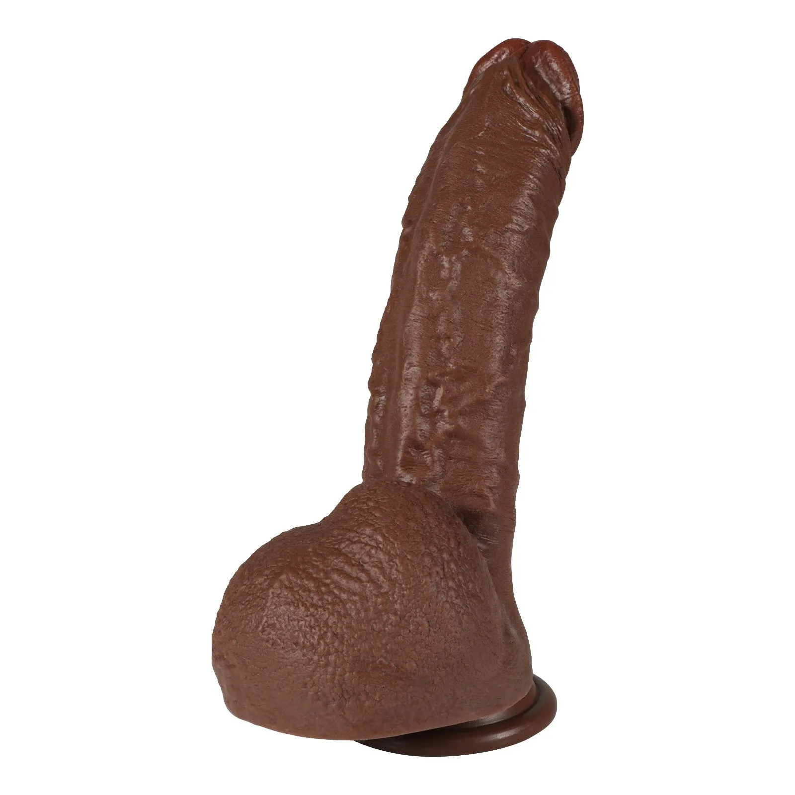 11-Inch Realistic Big Black Dildo
