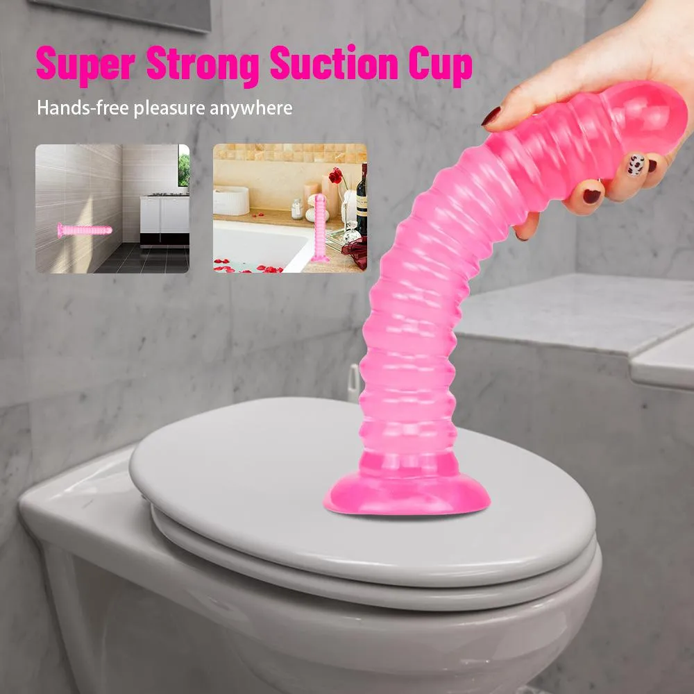 14 Inch Crystal Transparent Super Long and Thick Penis