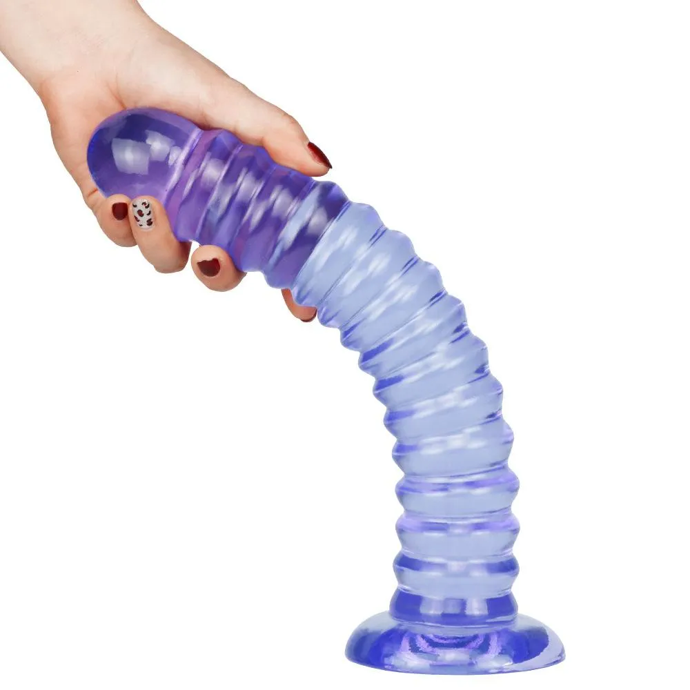 14 Inch Crystal Transparent Super Long and Thick Penis
