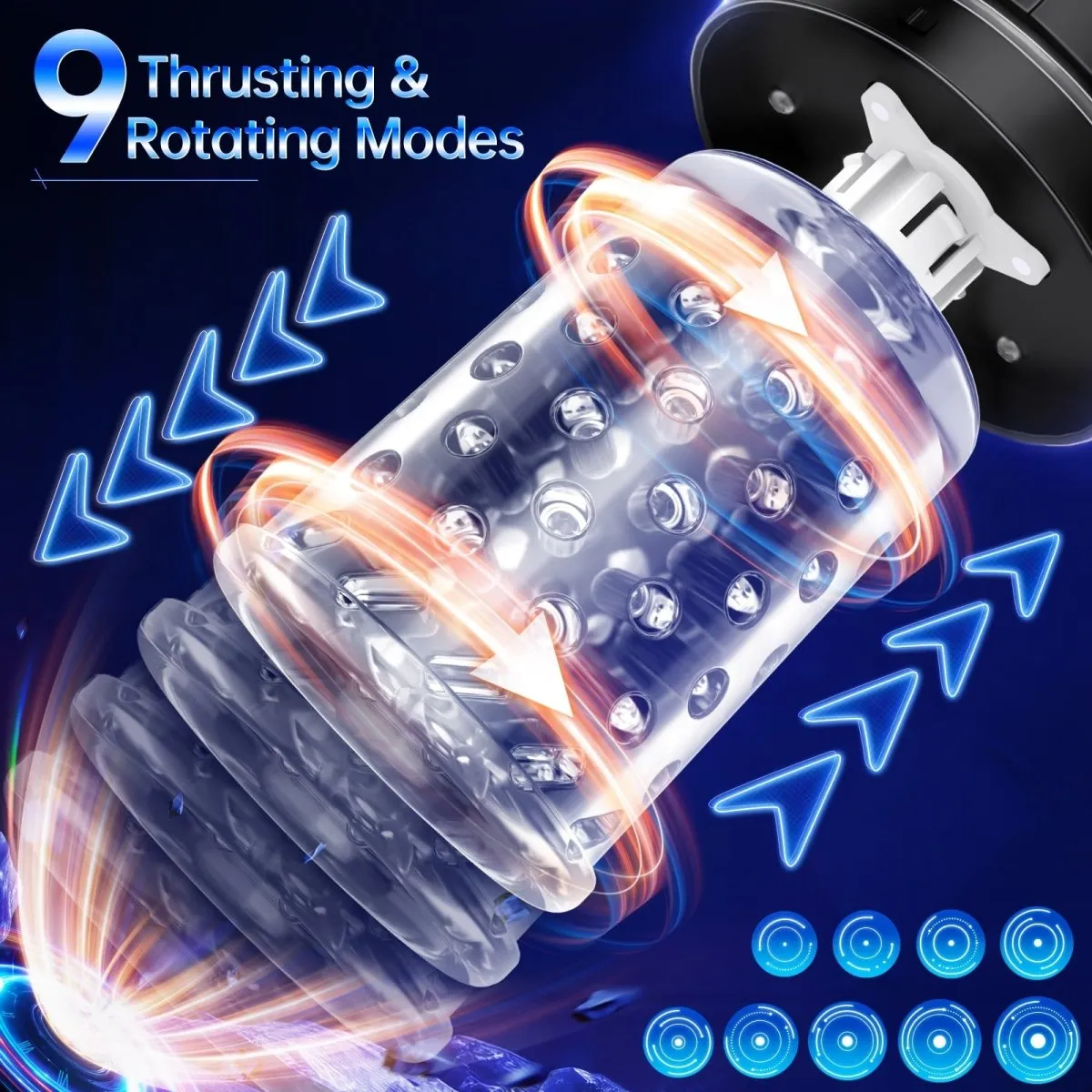 3 in 1 Automatic Men Masturbator with LCD Dsiplay Male Sex Toy