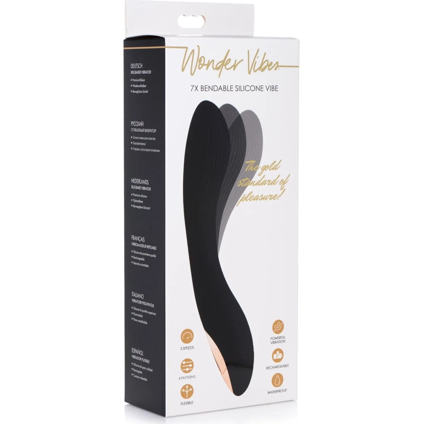 7x Bendable Silicone Vibrator