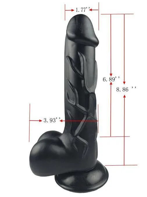8.85'' Dildo for Sex Machine