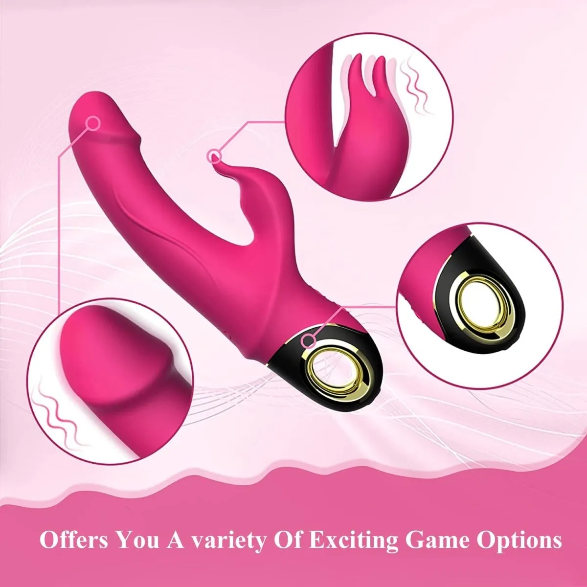 9 Shocking Modes G-spot Vibrator