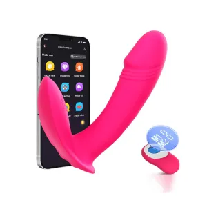 Adult Sex Toy Panty Vibrators Dildo with 9 Thrusting & Vibrating Modes