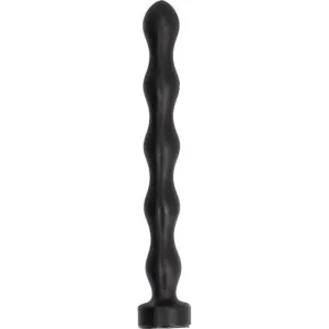 All Black Long Anal beads butt plug 32 cm