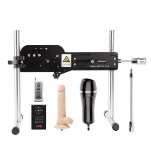 APP Controlled Sex Machine with Multiple Attachments