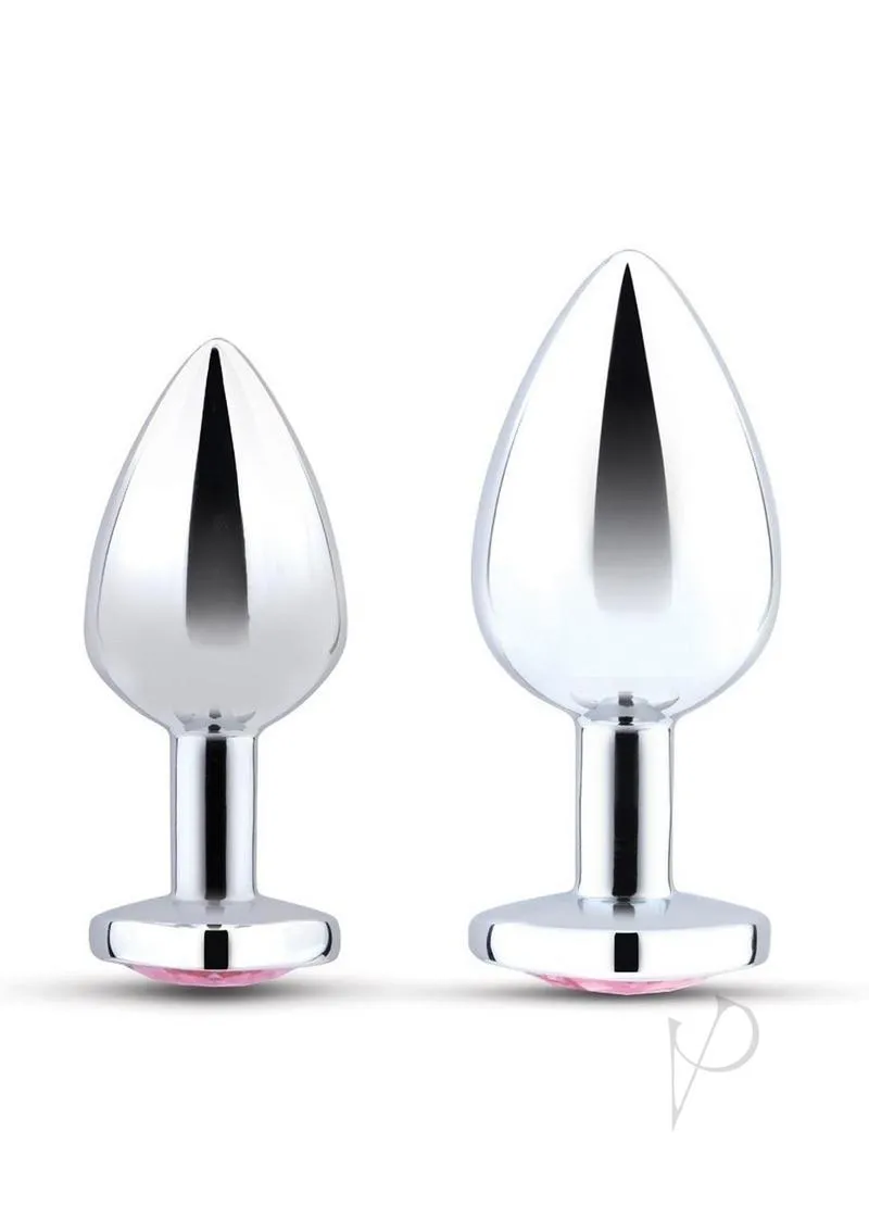 B Vibe Jewel Metal Training 2pc Pnk/slv