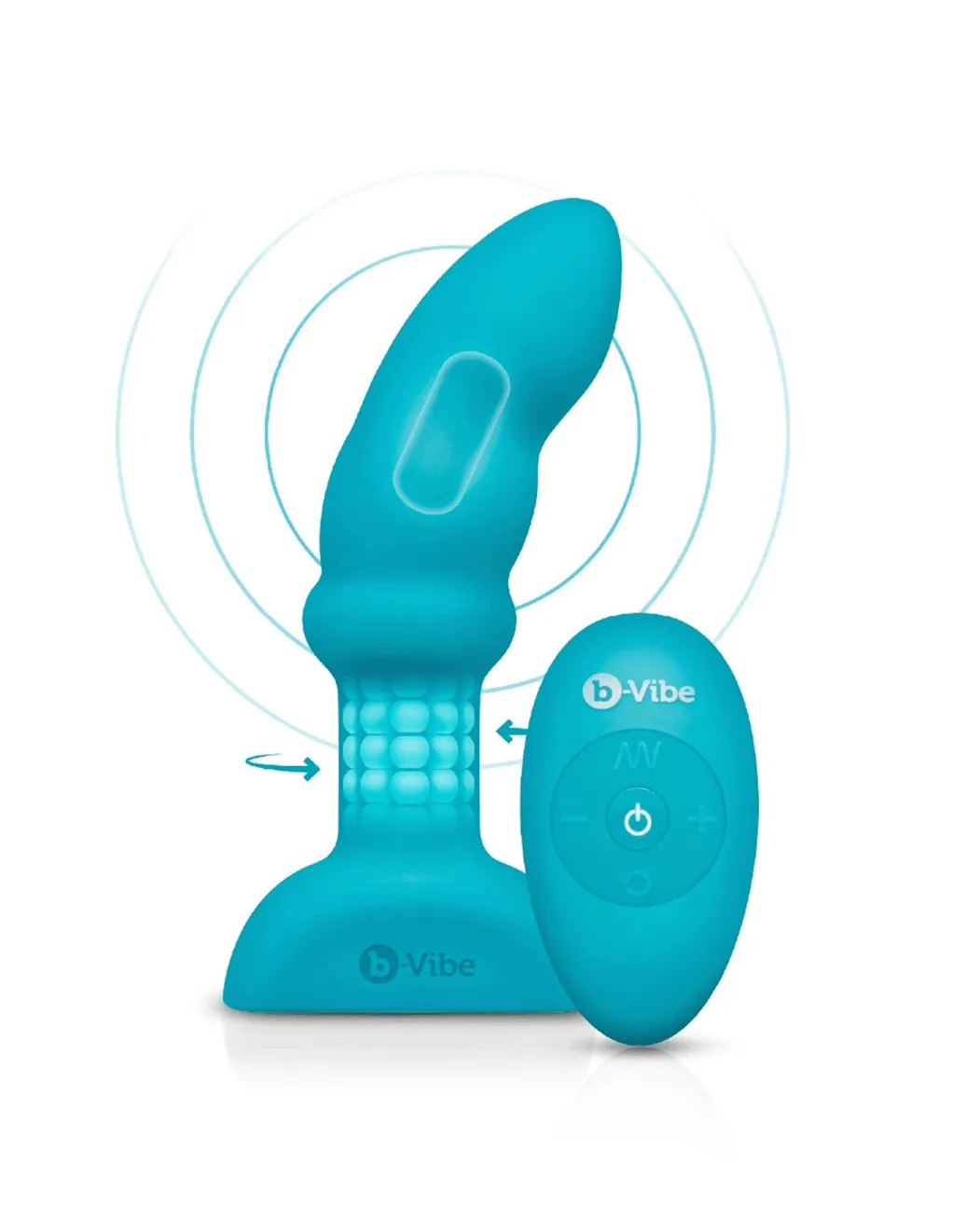 B-Vibe Remote Control Rimming Prostate Plug