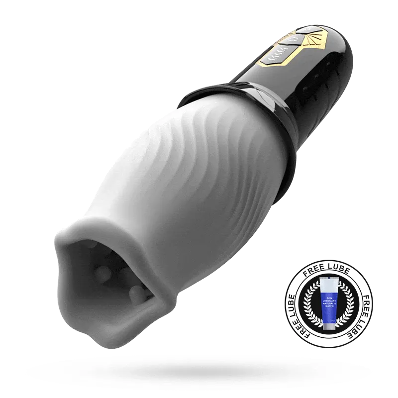 Bidirectional Rotation Vibrating Blowjob Masturbator