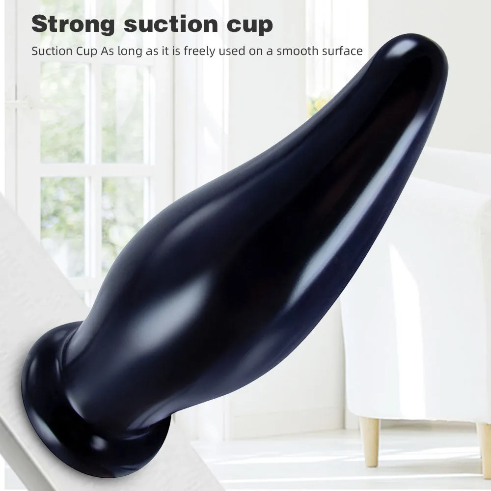 Big Butt Plug Anal Dildo - Soft Silicone Anal Dilator Sex Toys for Men Women