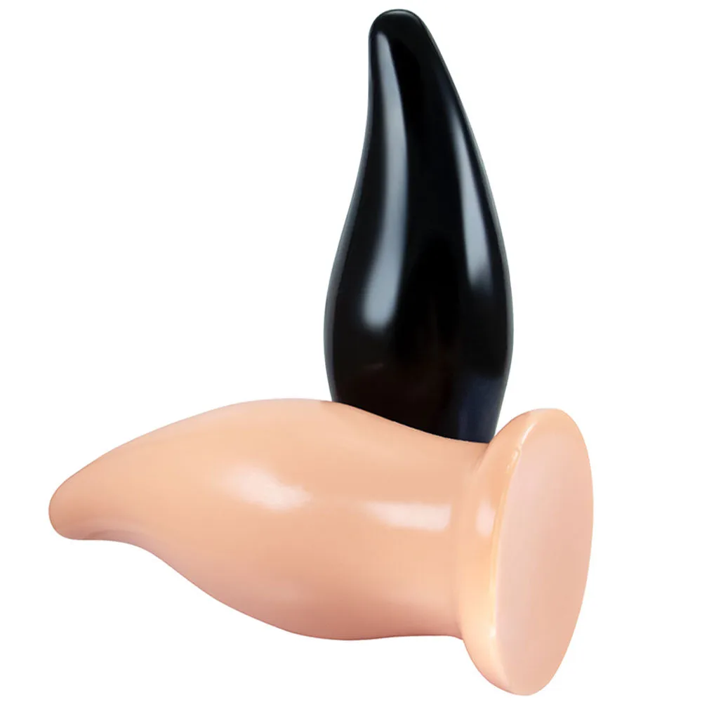 Big Butt Plug Anal Dildo - Soft Silicone Anal Dilator Sex Toys for Men Women