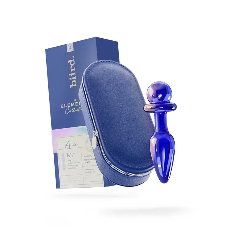 Biird Anii Medium Size Glass Butt Plug