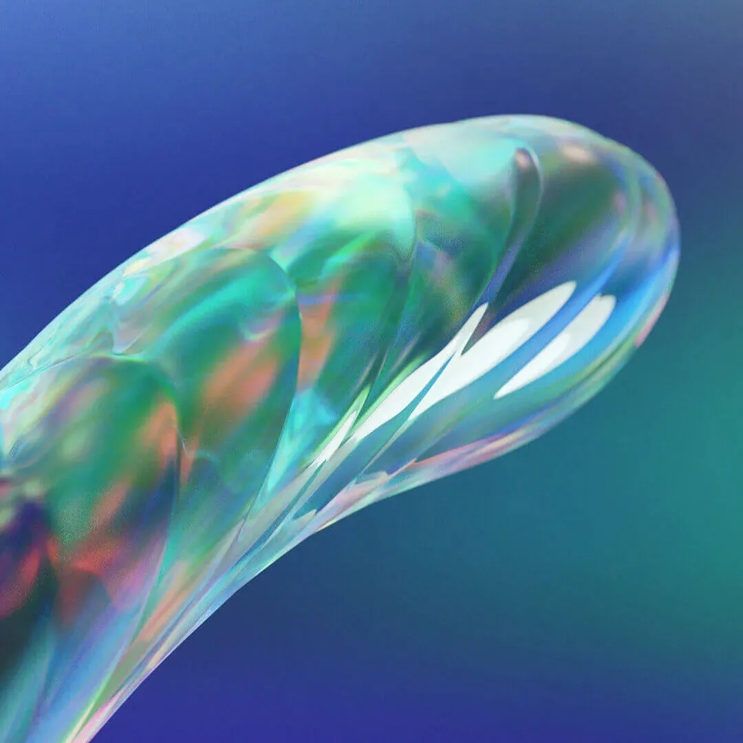 Biird Kalii G-Spot Glass Dildo