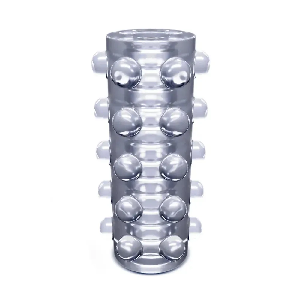 Blush Novelties 5-inch Clear Self Lubricating Stroker Masturbator