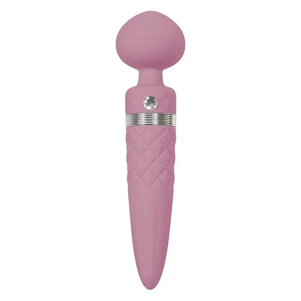 Bms Enterprises Silicone Pink Rechargeable Warming Wand Massager