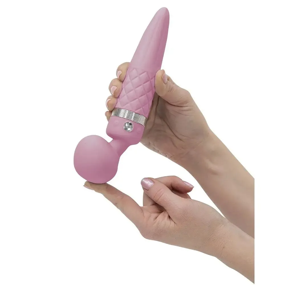 Bms Enterprises Silicone Pink Rechargeable Warming Wand Massager