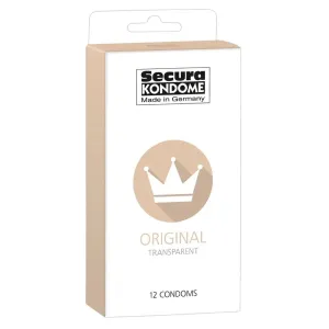 Bulk Pack of 12 Natural Feel. Safe and Transparent Condoms