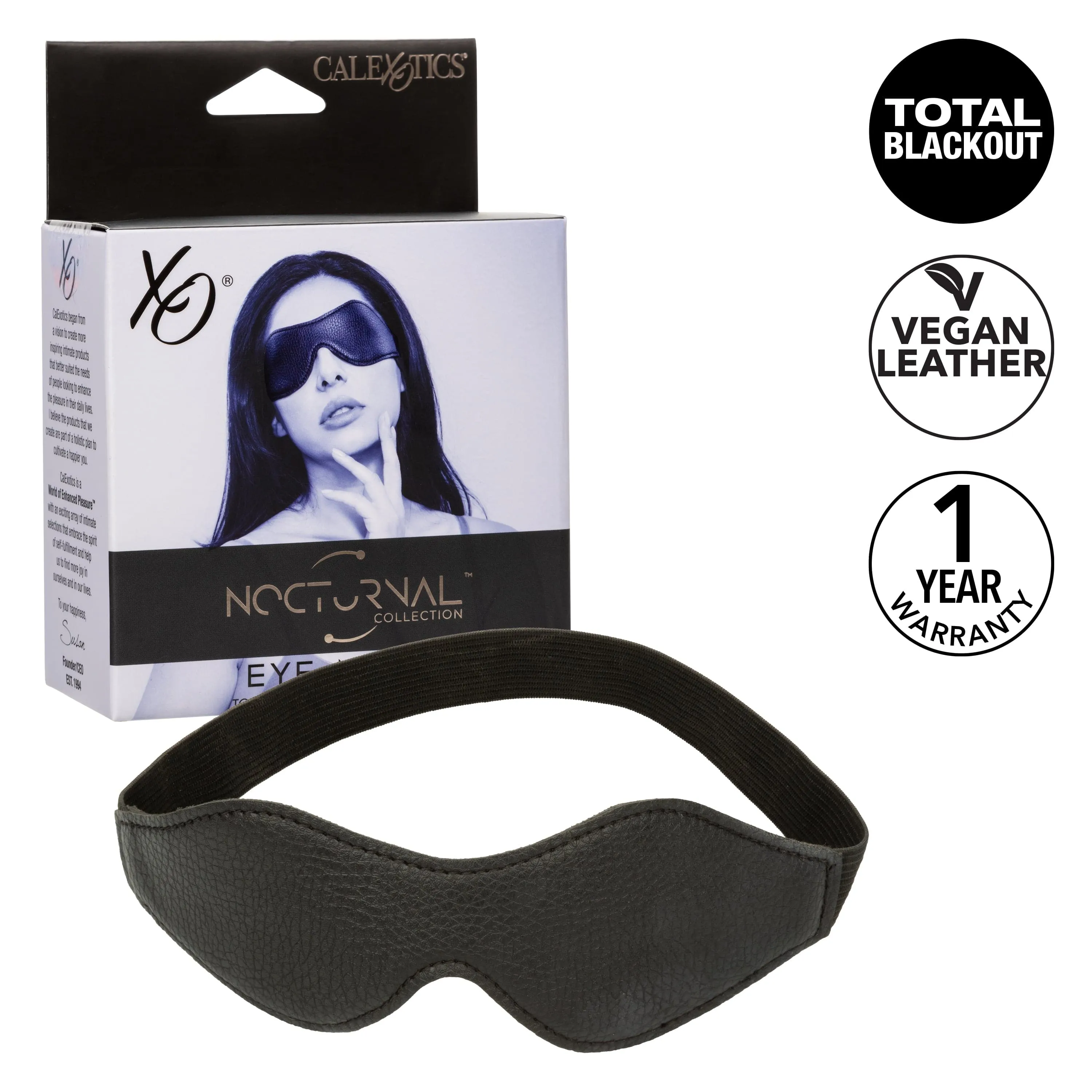 California Exotics - Nocturnal Collection Eye Mask (Black)