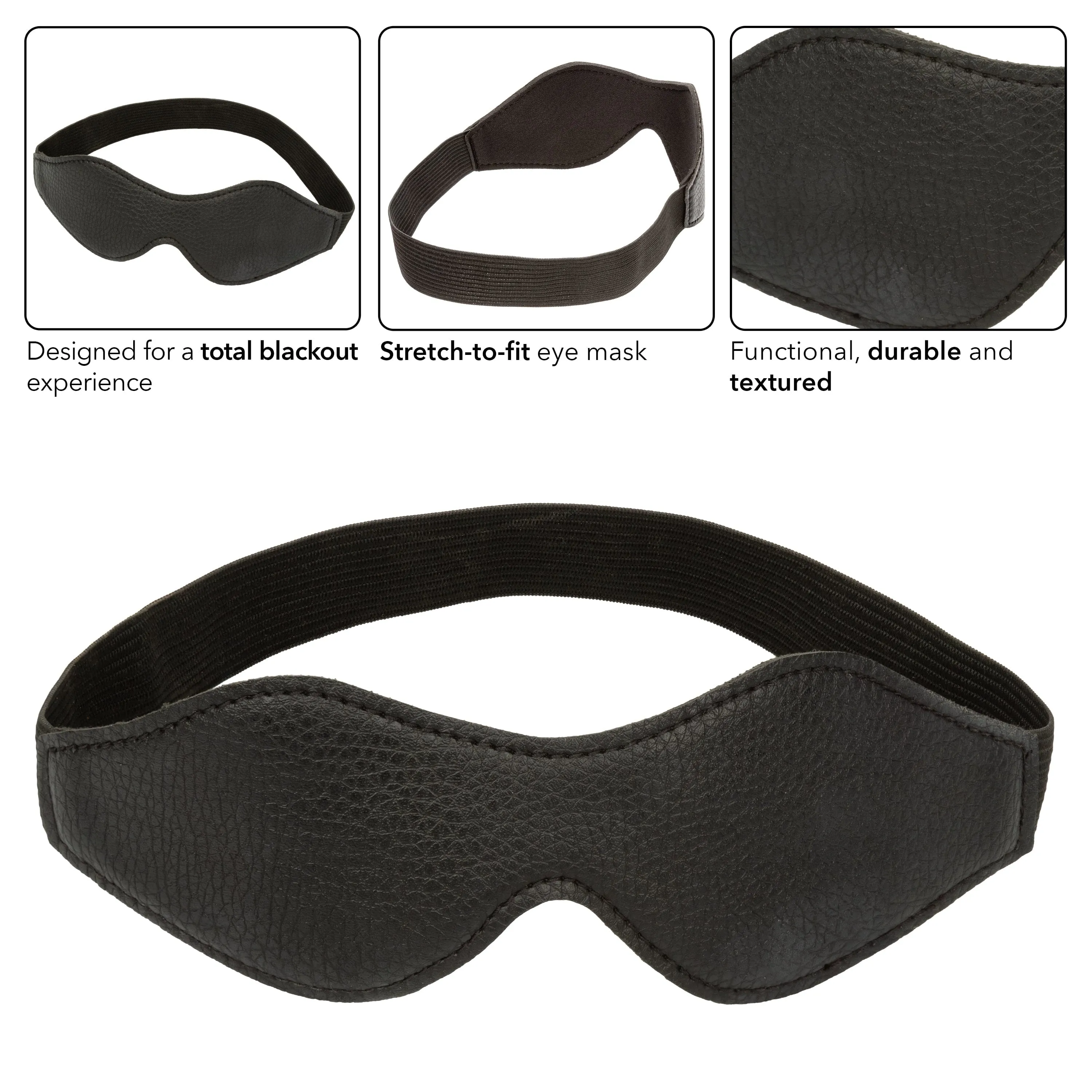 California Exotics - Nocturnal Collection Eye Mask (Black)