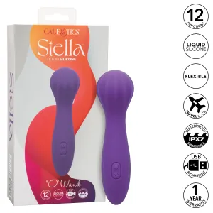 California Exotics - Stella Liquid Silicone O Wand Massager (Purple)
