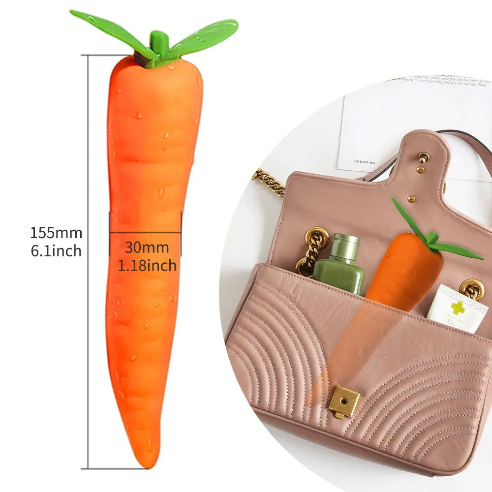 Carrot G Spot Vibrator - Nipple Clit Stimulator Female Sex Toys