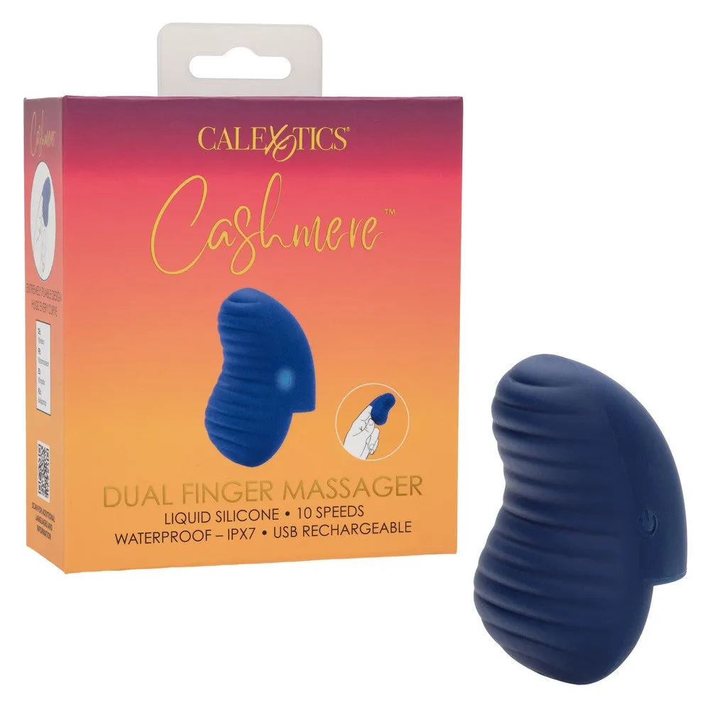 Cashmere Dual Finger Massager by Calexotics