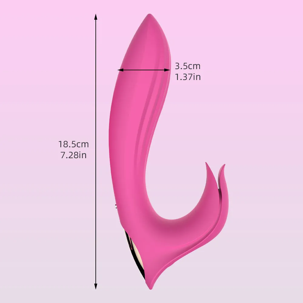 Clit Clamps G Spot Vibrator - Double End Clitoral Female Sex Toys