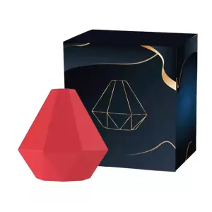 Clit Clitoris and Nipple Stimulation Vagina Sucker Silicone Adult Oral Sex Toy Diamond Shape Sucking Vibrator