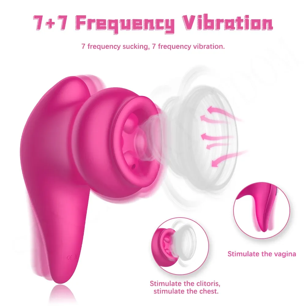 Clitoral Sucker Female Sex Toys - Best Vibrating Panty Vibrator Nipple Clamp