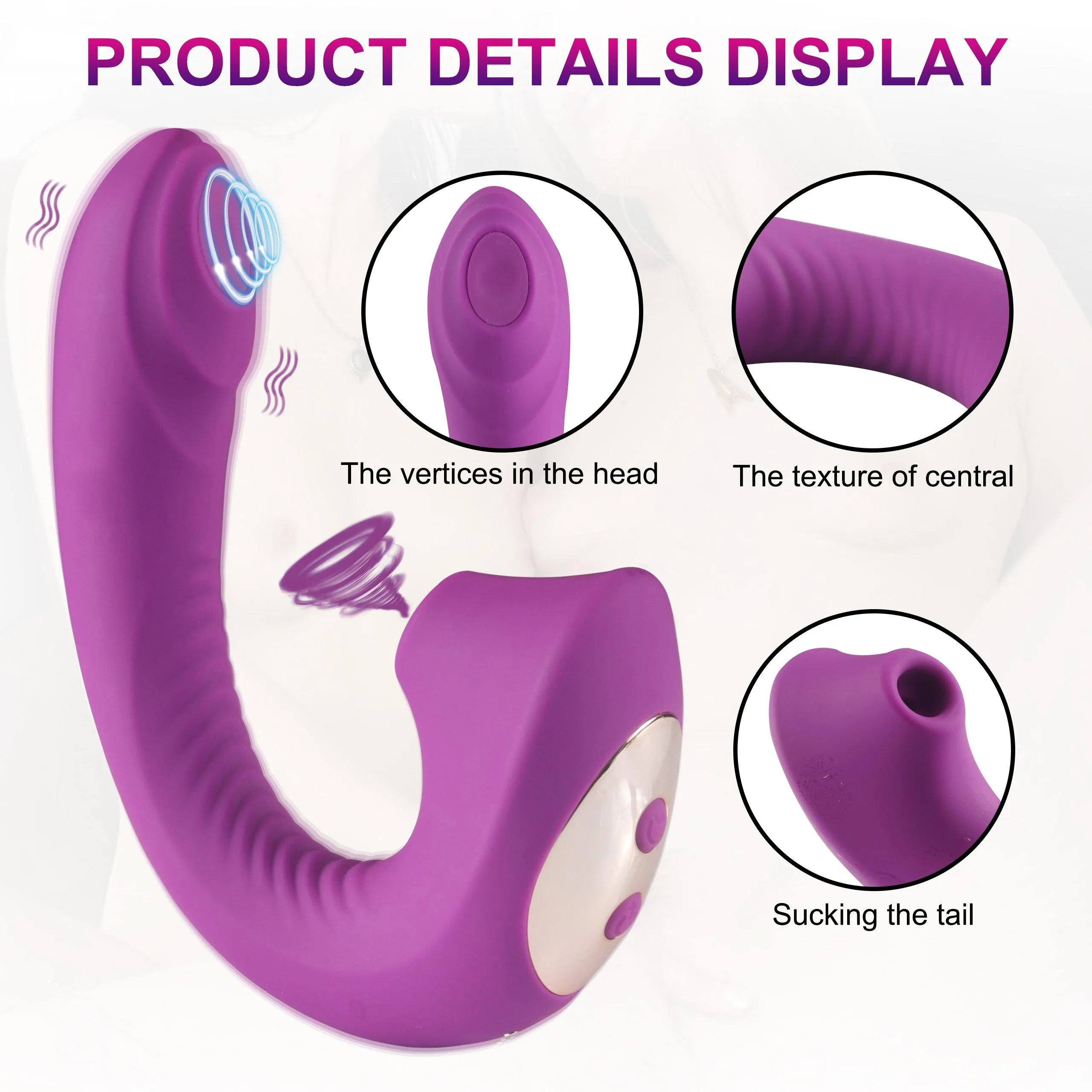 Clitoral Sucking Vibrator G-Spot Dildo Rabbit Clitoris Vibrators