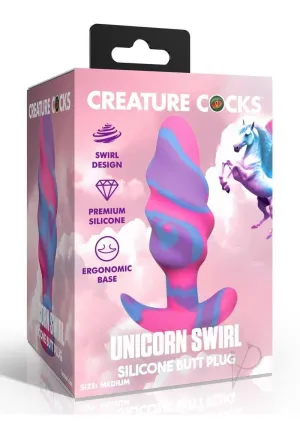 Creature Cock Unicorn Swirl Lg