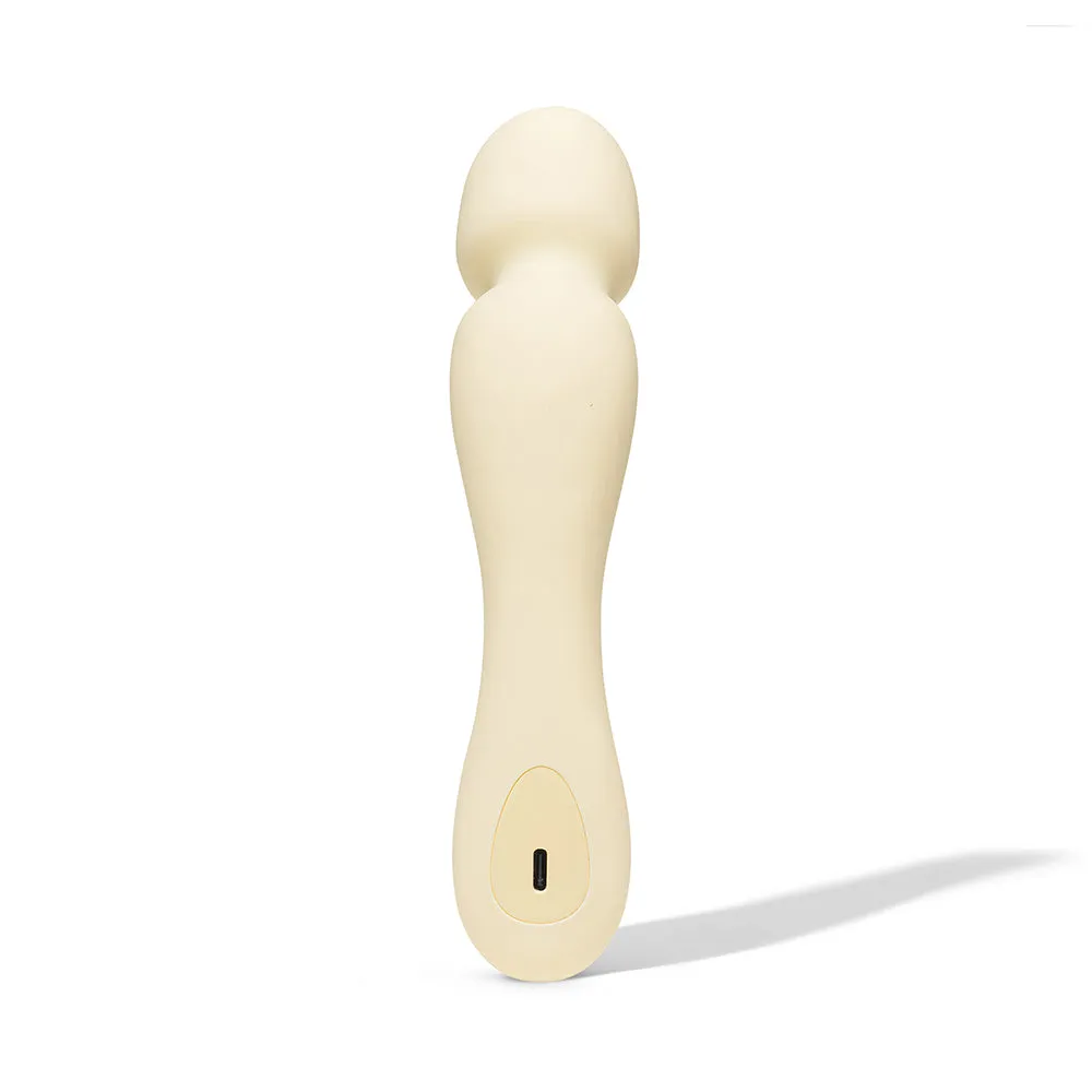 Dame Min Mini Wand Vibrator Butter