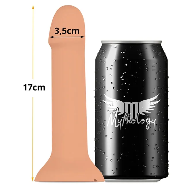 Dildo cu functie de ejaculare MYTHOLOGY Flipper Squirting Dildo. silicon moale si flexibil. culoarea pielii. 17 cm