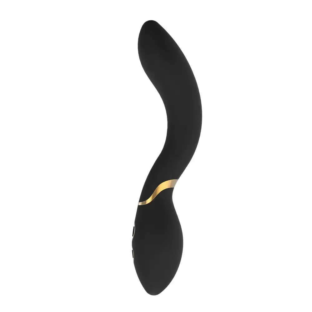 Dream Toys Silicone Black Rechargeable Multi-speed G-spot Vibrator