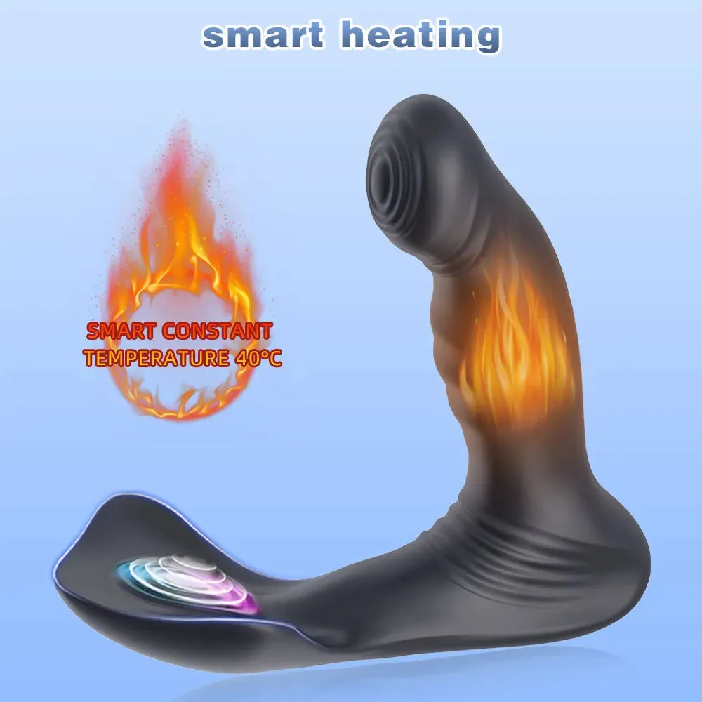 Dual End Prostate Massager - App Remoter Control Swing Vibraing Male Anal Toys