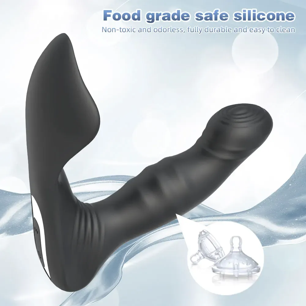 Dual End Prostate Massager - App Remoter Control Swing Vibraing Male Anal Toys
