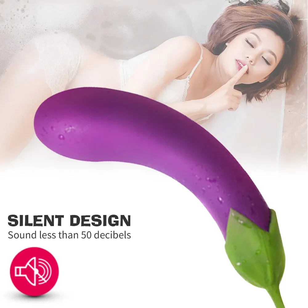 Eggplant G Spot Vibrator - Domlust Anal Dildo Vibrating Anal Plug