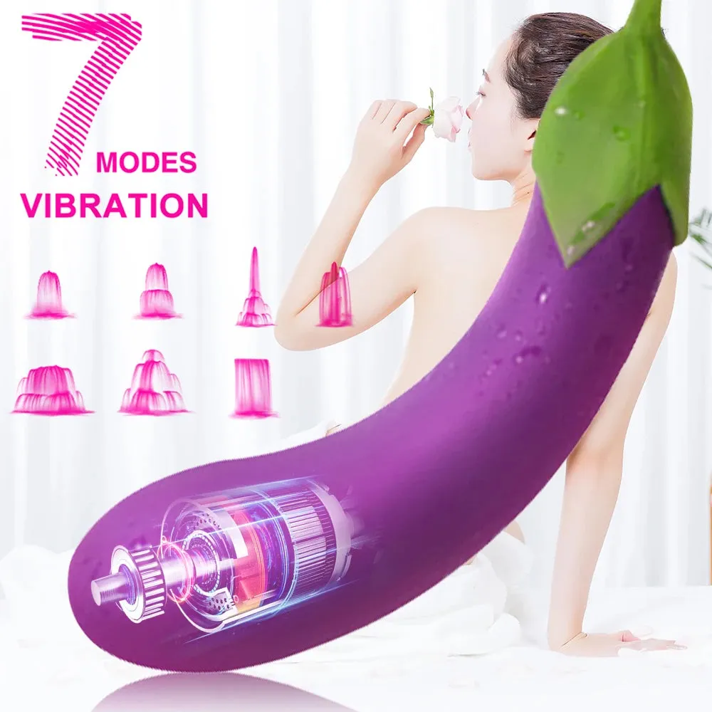 Eggplant G Spot Vibrator - Domlust Anal Dildo Vibrating Anal Plug