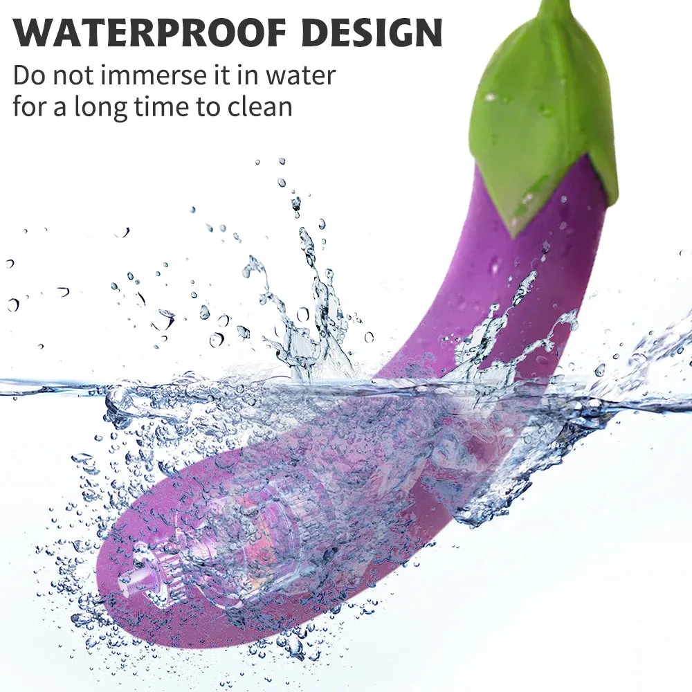 Eggplant G Spot Vibrator - Domlust Anal Dildo Vibrating Anal Plug