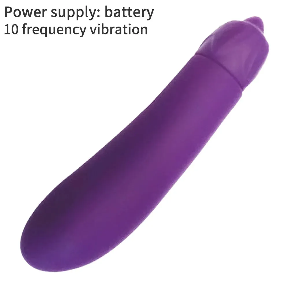 Eggplant G Spot Vibrator - Domlust Anal Dildo Vibrating Anal Plug