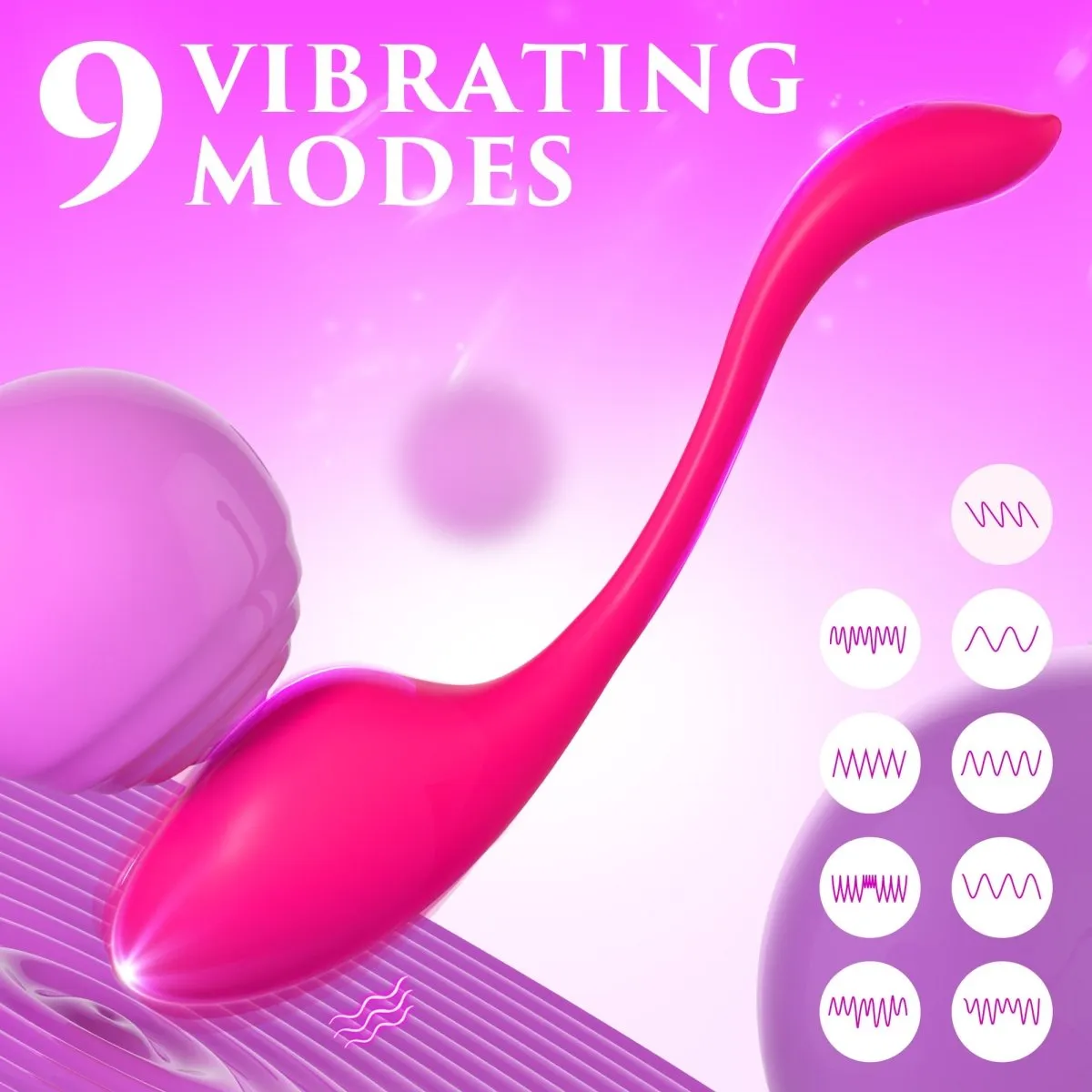 ElixirEggr| Sohimi Smart Kegel Ball Exercise Vibrator Egg With App Control