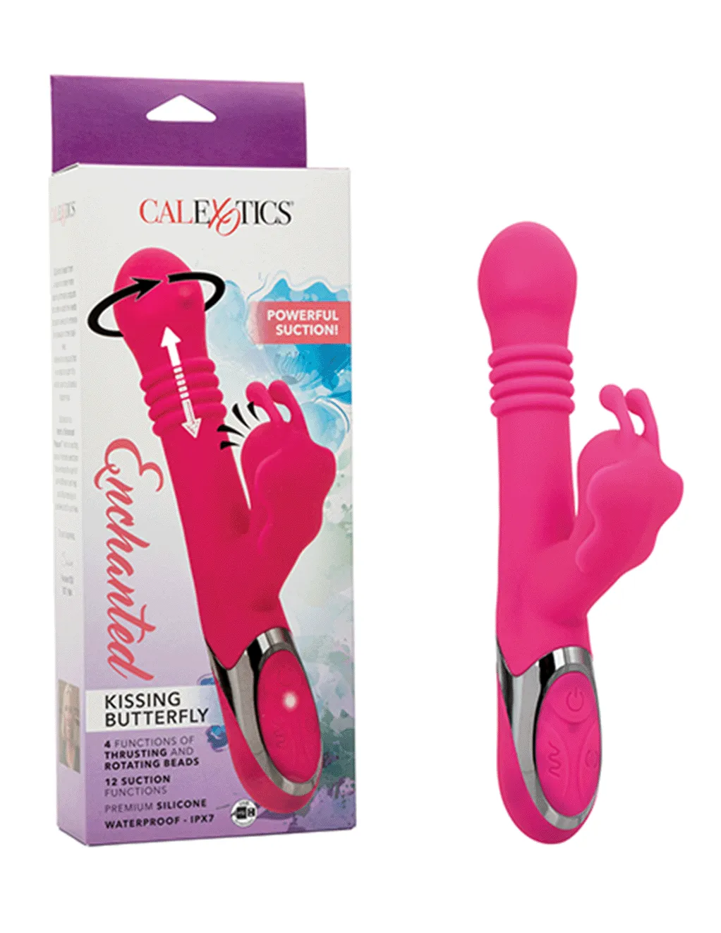 Enchanted Kissing Butterfly Rabbit Vibrator