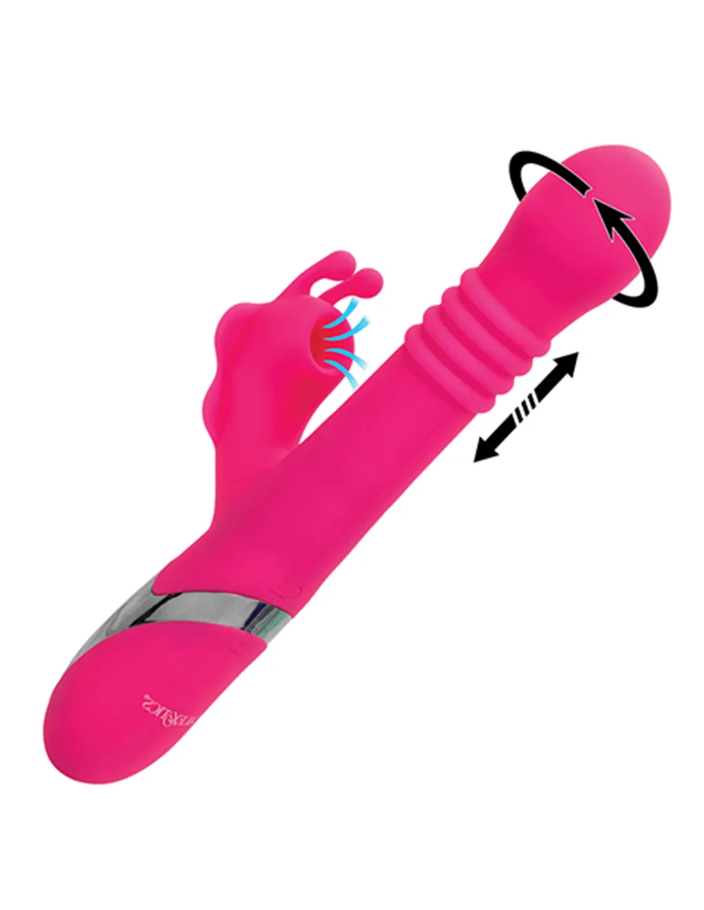 Enchanted Kissing Butterfly Rabbit Vibrator