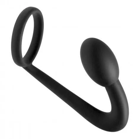Explorer Silicone Cock Ring and Prostate Plug