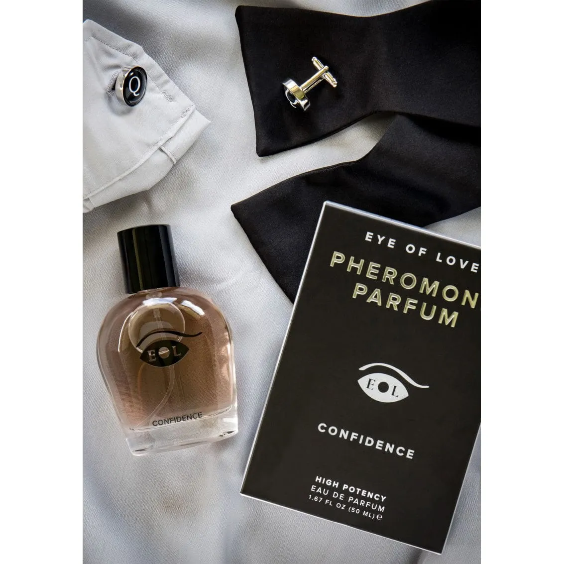 Eye of Love - Confidence Pheromone Cologne Spray For Him Travel Size