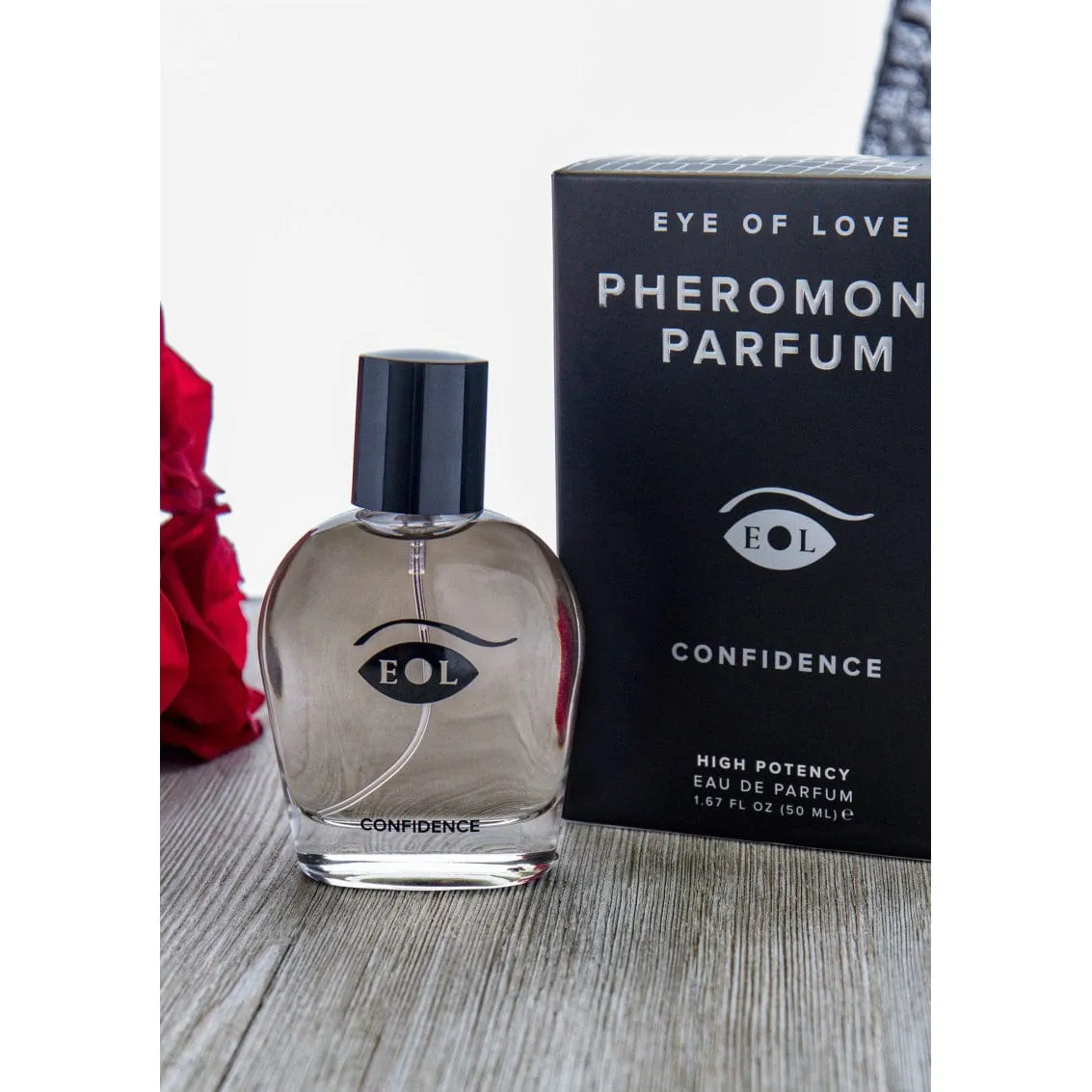 Eye of Love - Confidence Pheromone Cologne Spray For Him Travel Size
