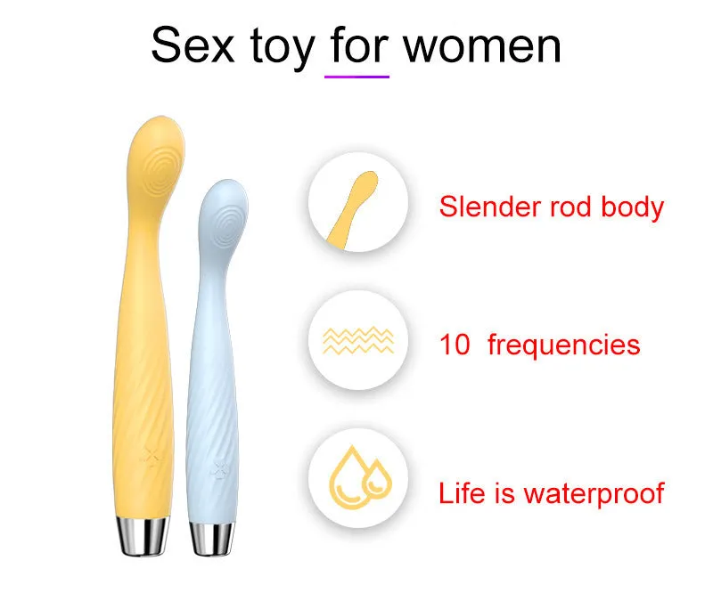 Finger G Spot Prostate Massager - Silicone Dildo Vibrator Sex Toys for Women