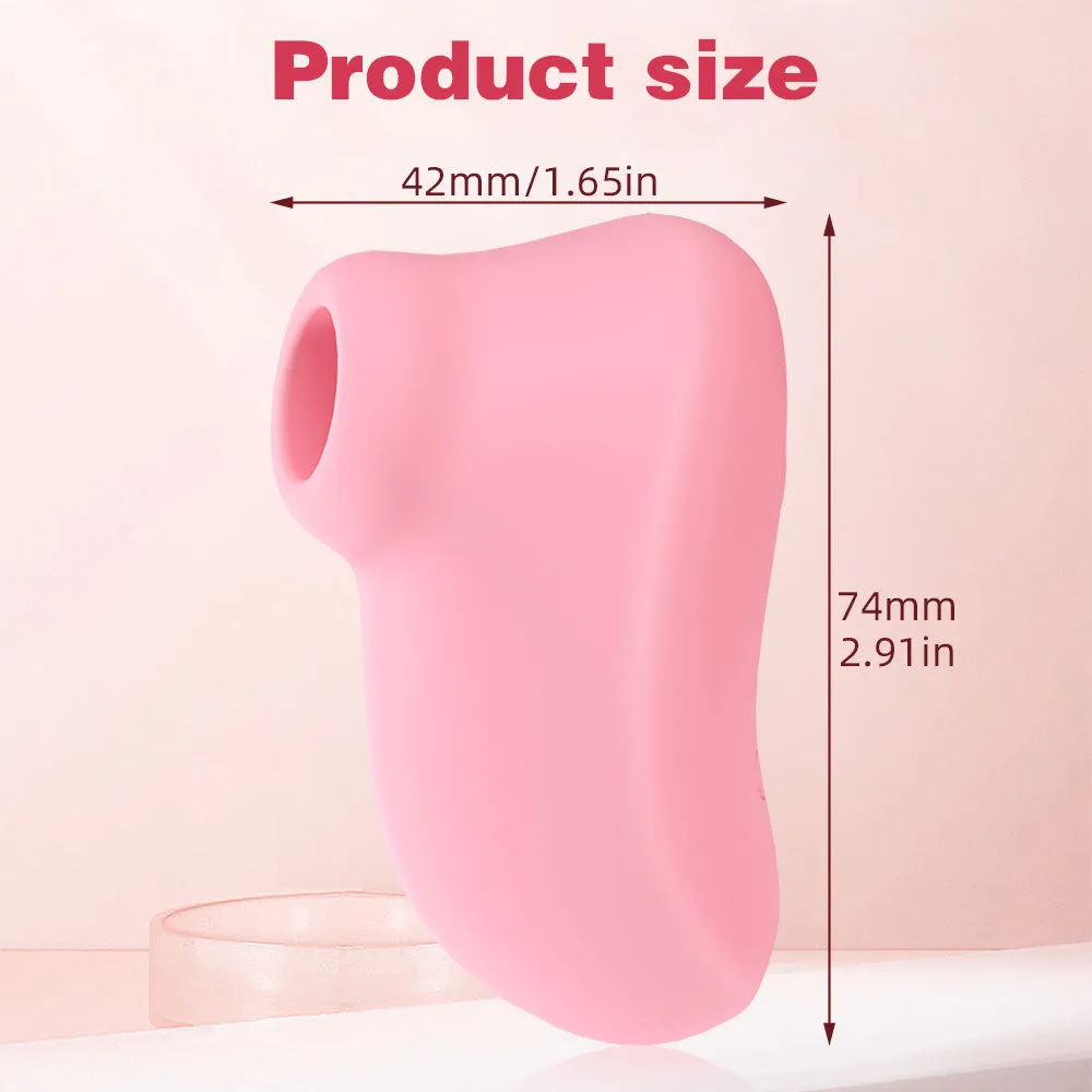 Finger Oral Sex Clit Sucking Vibrator - Pink Kawaii Whisper Quiet Female Sex Toys