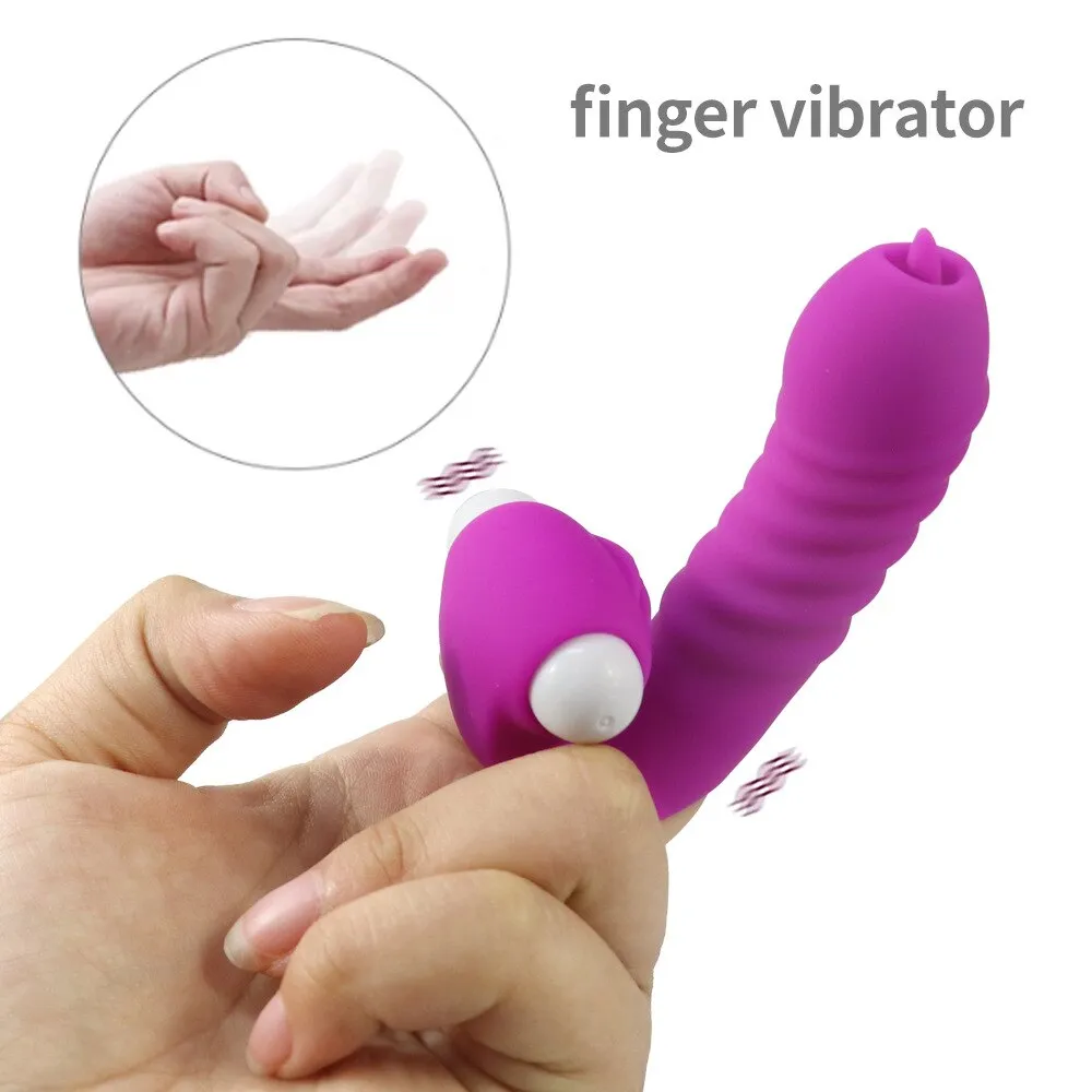 FingerFizz - Finger Vibrator for Women G Spot Clitoris Stimulation