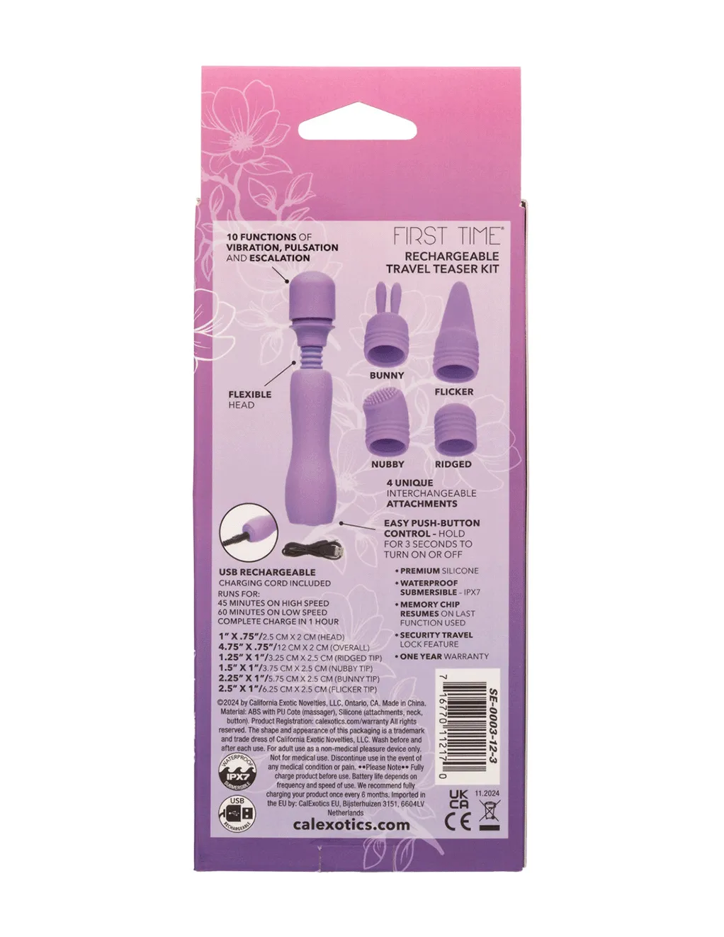 First Time Rechargeable Travel Teaser Kit